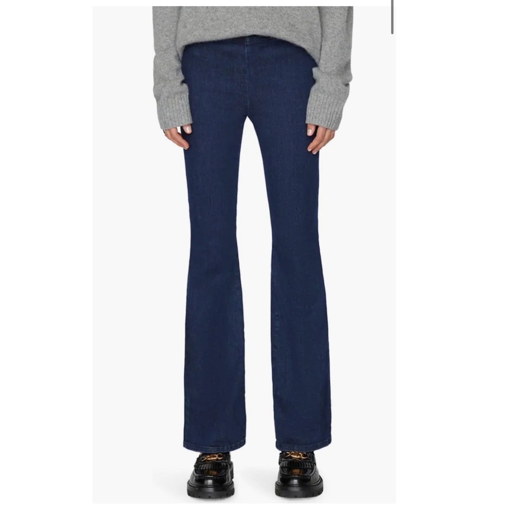 FRAME The Jet Set Flare Jeans Size 1 boho luxury festival hippie layered‎ staple